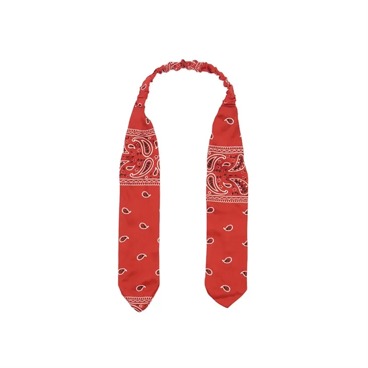 Világos piros poliészter sálak