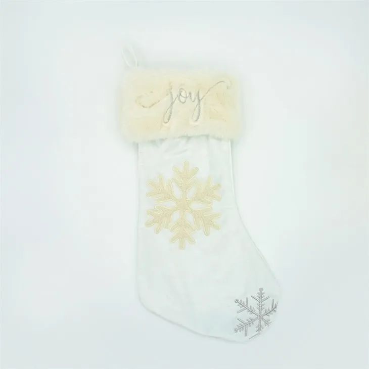 díszes karácsonyi harisnya