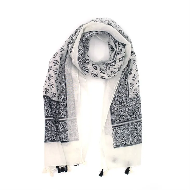 Virágos Poly női sálak