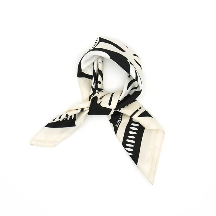 Virágos nyomtatás Twill Bandana S042