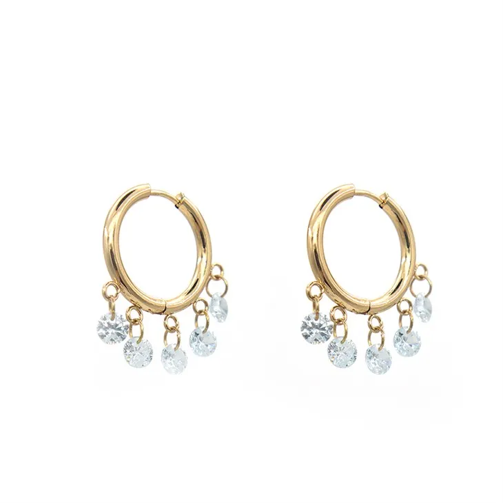 Arany csinos fülbevaló