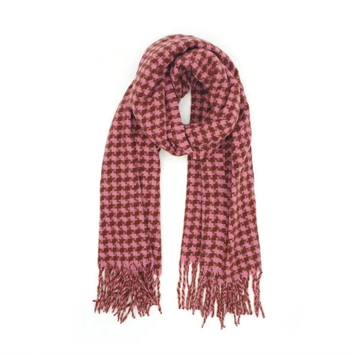 Hosszú poliészter sál