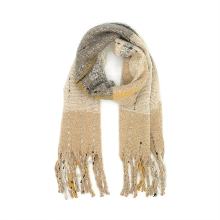 Vintage poliészter sál